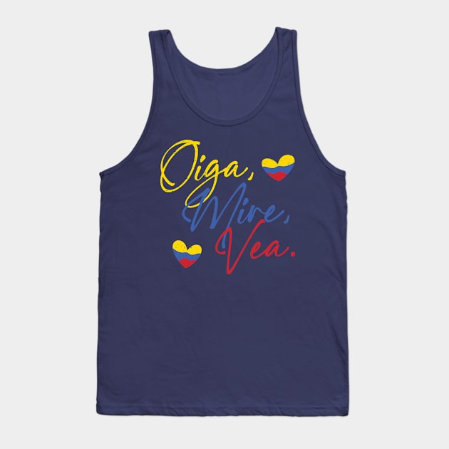 Oiga Mire Vea Tank Top by verde